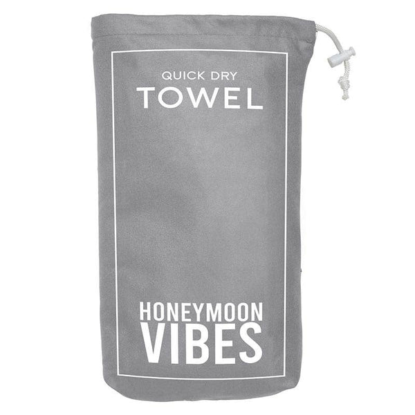 Honeymoon Vibes Oversized Beach Towel