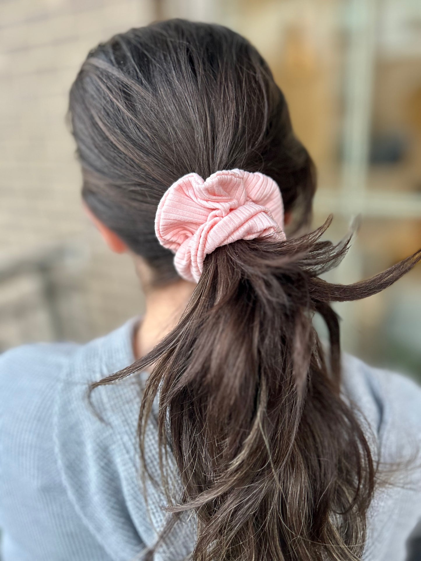 Knit Scrunchie