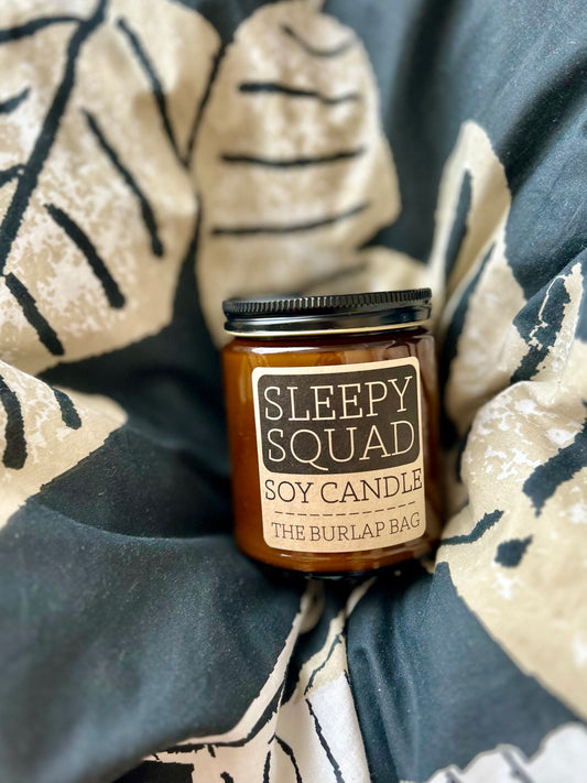 Sleepy Squad - Soy Candle 9oz