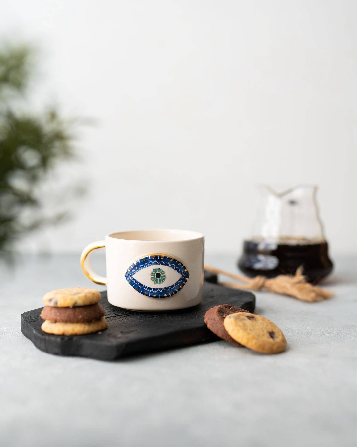 Golden Evil Eye Ritual Mug