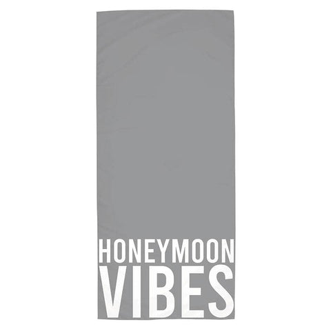 Honeymoon Vibes Oversized Beach Towel