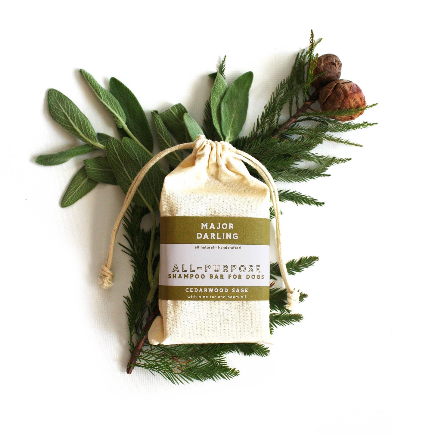 Pet Shampoo Bar - Cedarwood Sage