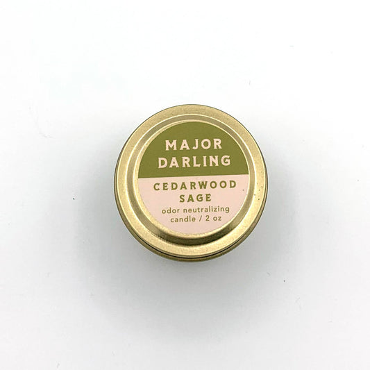 Soy Candle - Cedarwood Sage, Odor Neutralizing
