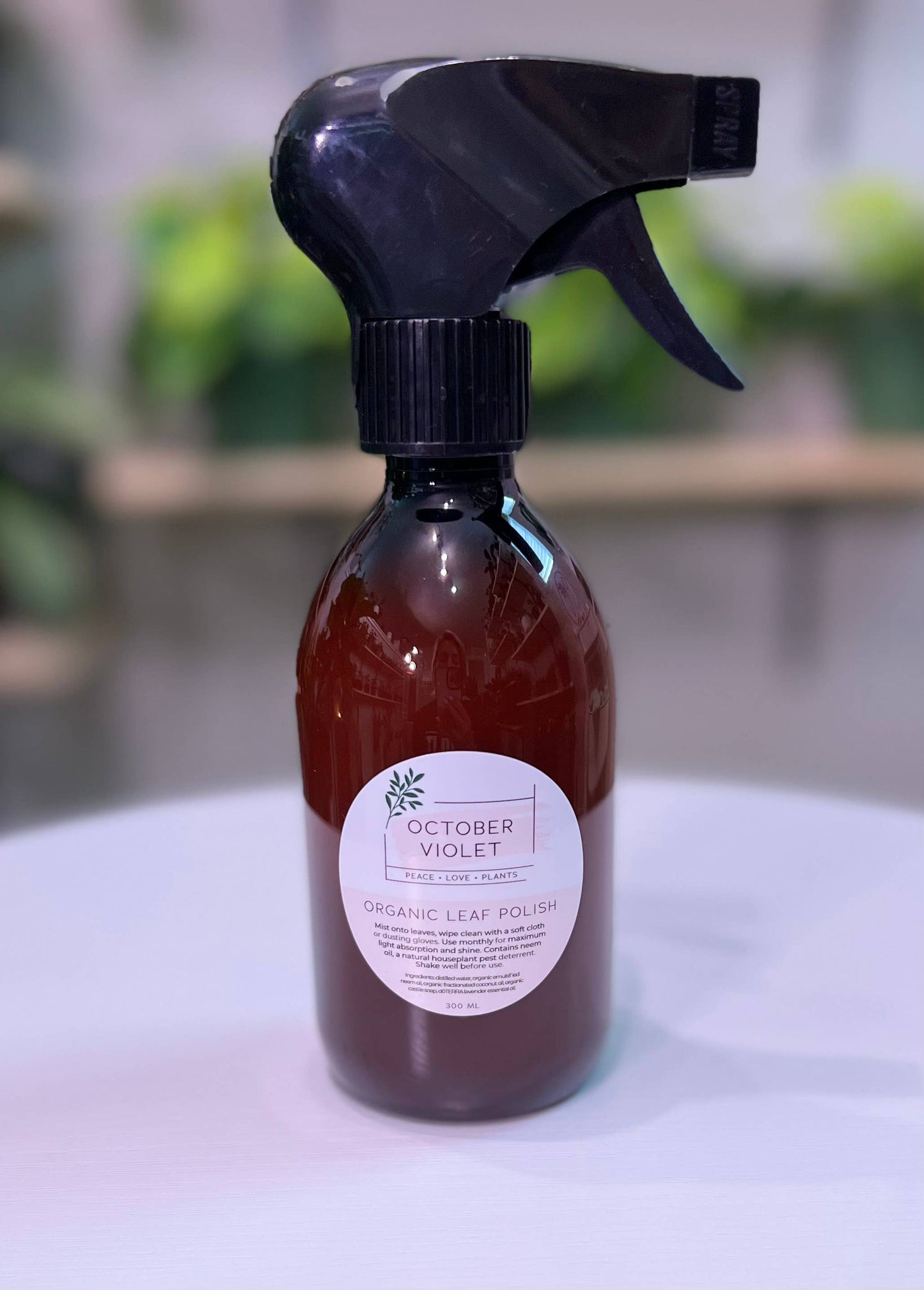 Organic Lavender Leaf Polish (60ML or 300ML)