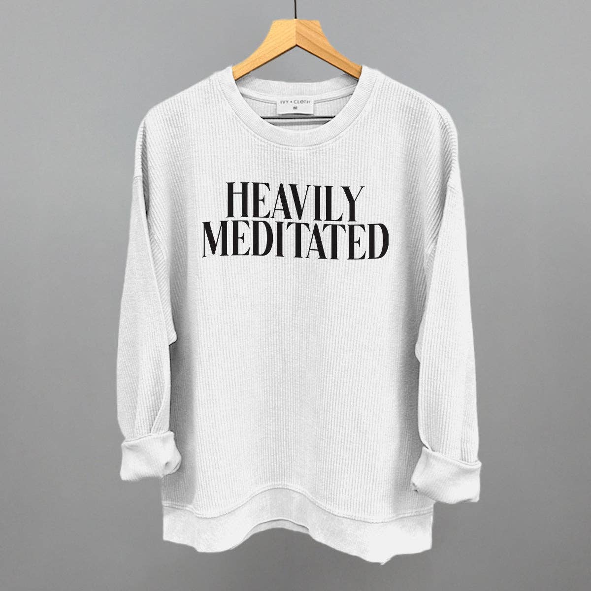 Heavily Meditated: Oatmeal / L / Sweatshirt