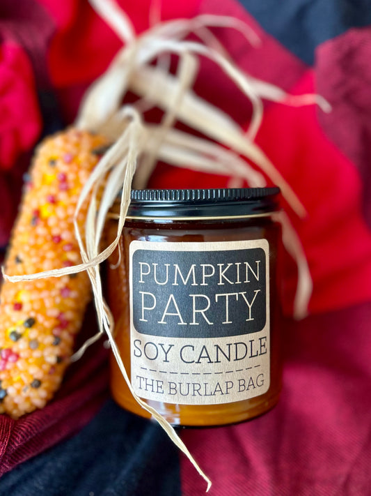 Pumpkin Party - Soy Candle 9oz