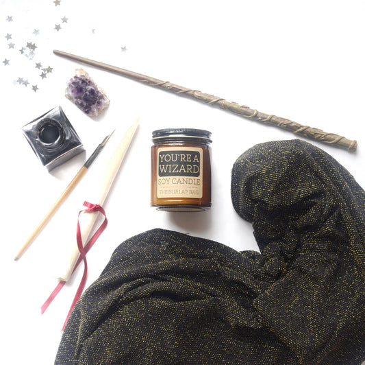 You're A Wizard, Butter Beer- Soy Candle 9oz