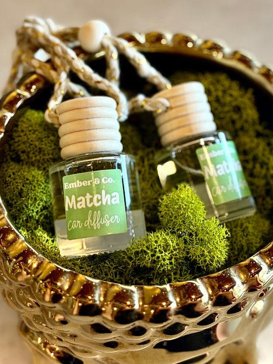 Matcha Car Air Freshener/Diffuser