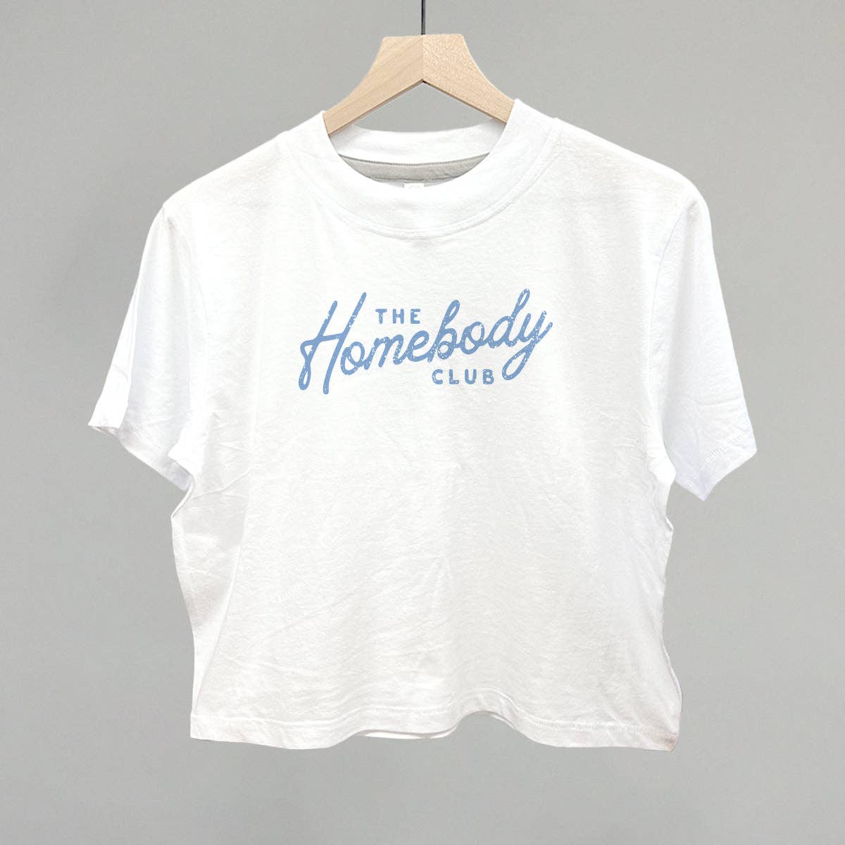 The Homebody Club: White Boxy Tee