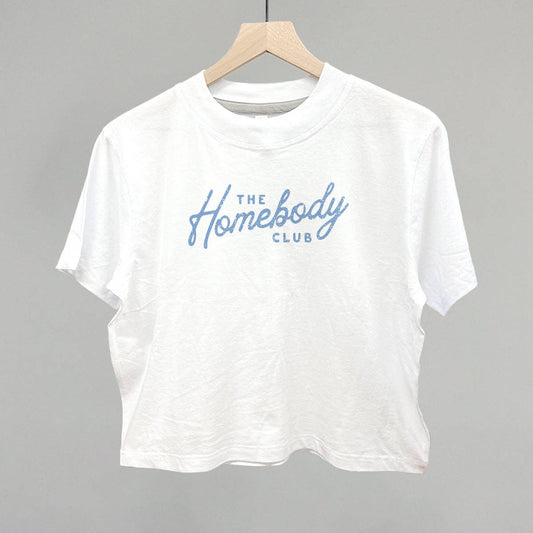 The Homebody Club: White Boxy Tee