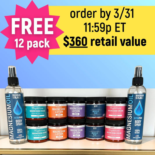 12 Units FREEBIE- Topical Wellness Best Sellers