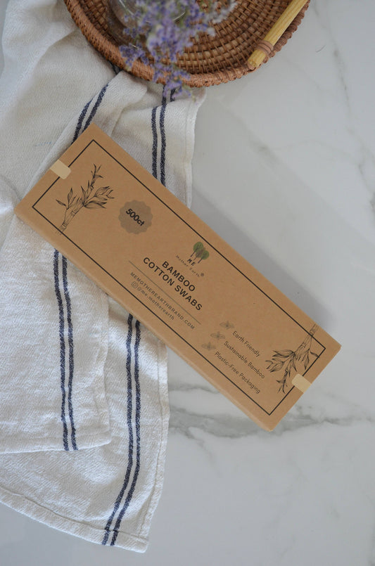 Bamboo Cotton Swabs 500ct