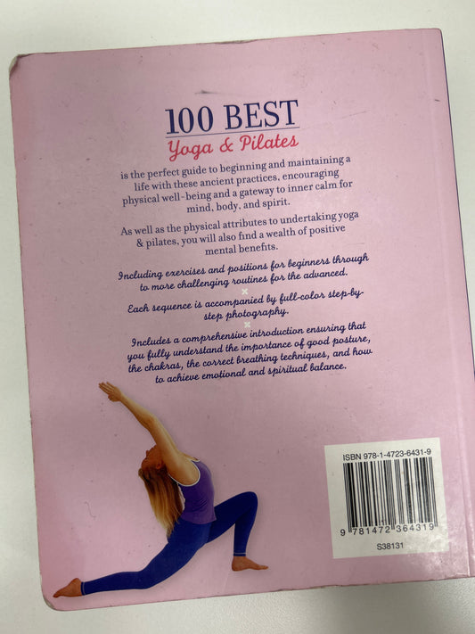 100 Best Yoga & Pilates Book (USED)