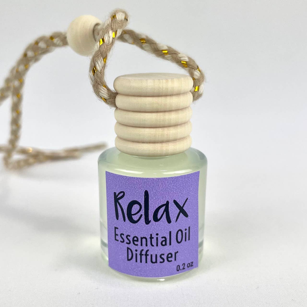 Car Air Fragrance Diffuser: Lavender & Bergamot