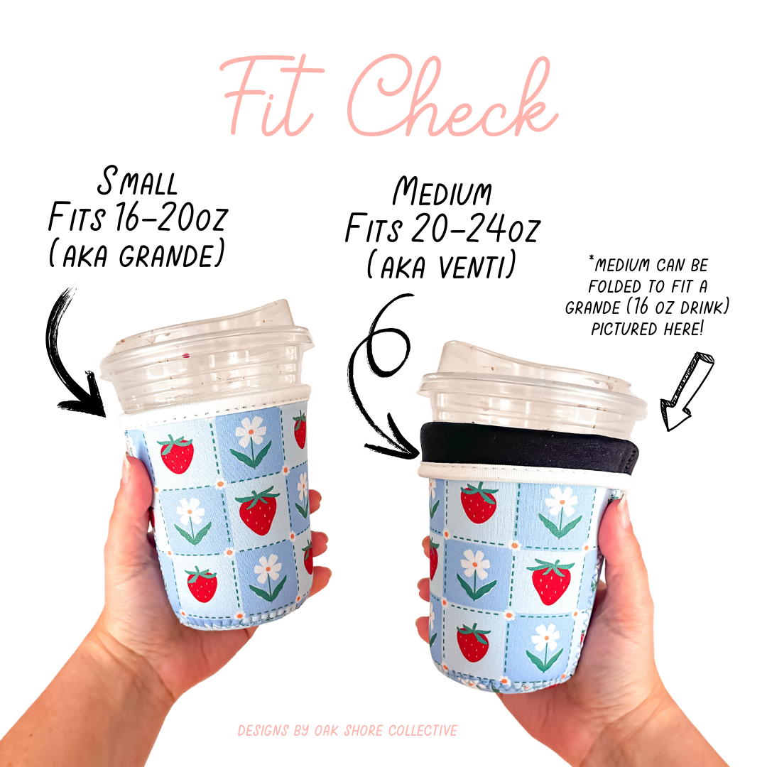 Bee Garden | Iced Coffee Sleeve: Small