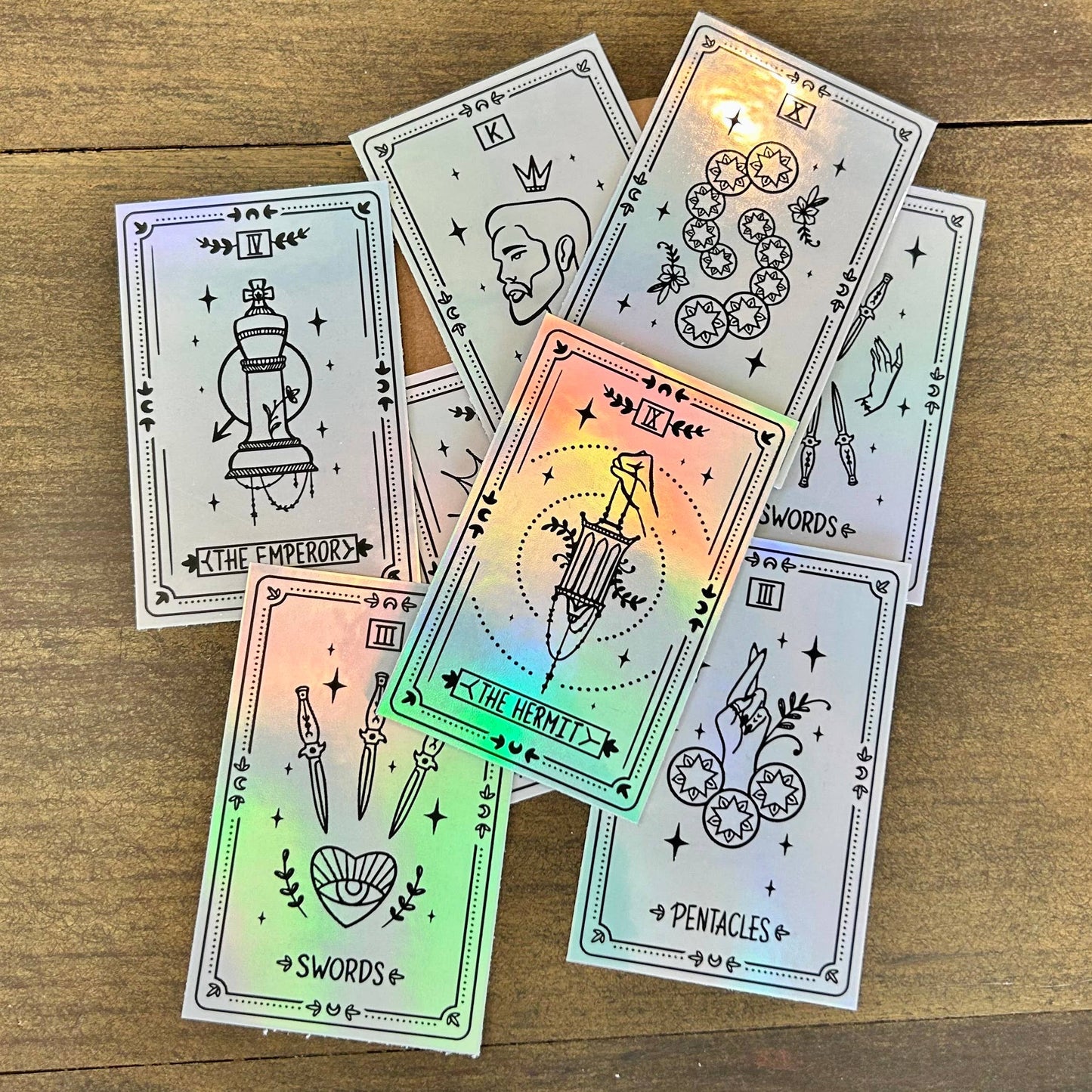 Three Card Tarot Reading - Stickers