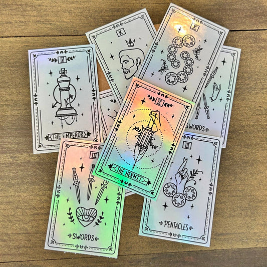 Three Card Tarot Reading - Stickers