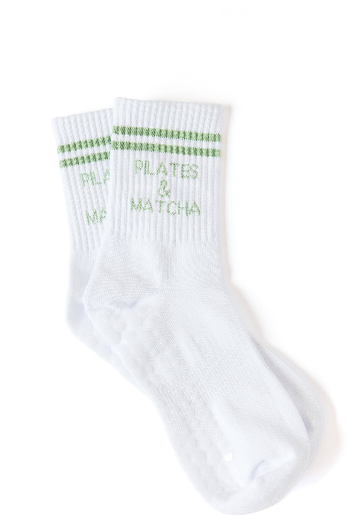 Pilates & Matcha Grip Socks