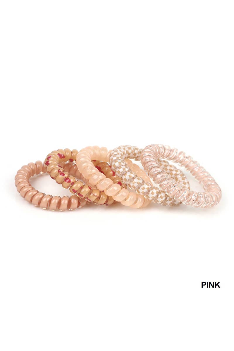 Hair Coil Ties (Pack of 5)