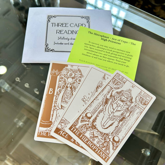 Three Card Tarot Reading