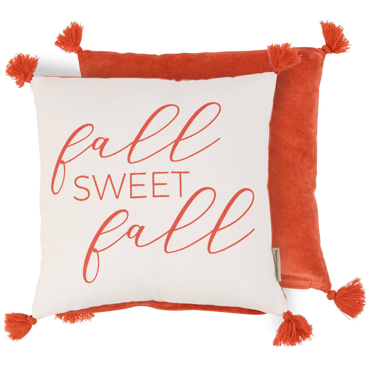 Orange Fall Sweet Fall Throw Pillow
