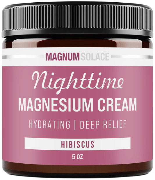 Nighttime Magnesium Cream: Hibiscus