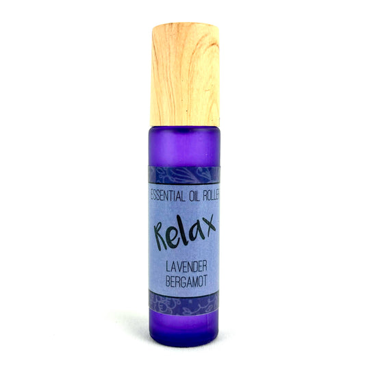 Relax Aromatherapy Roll On: Lavender & Bergamot