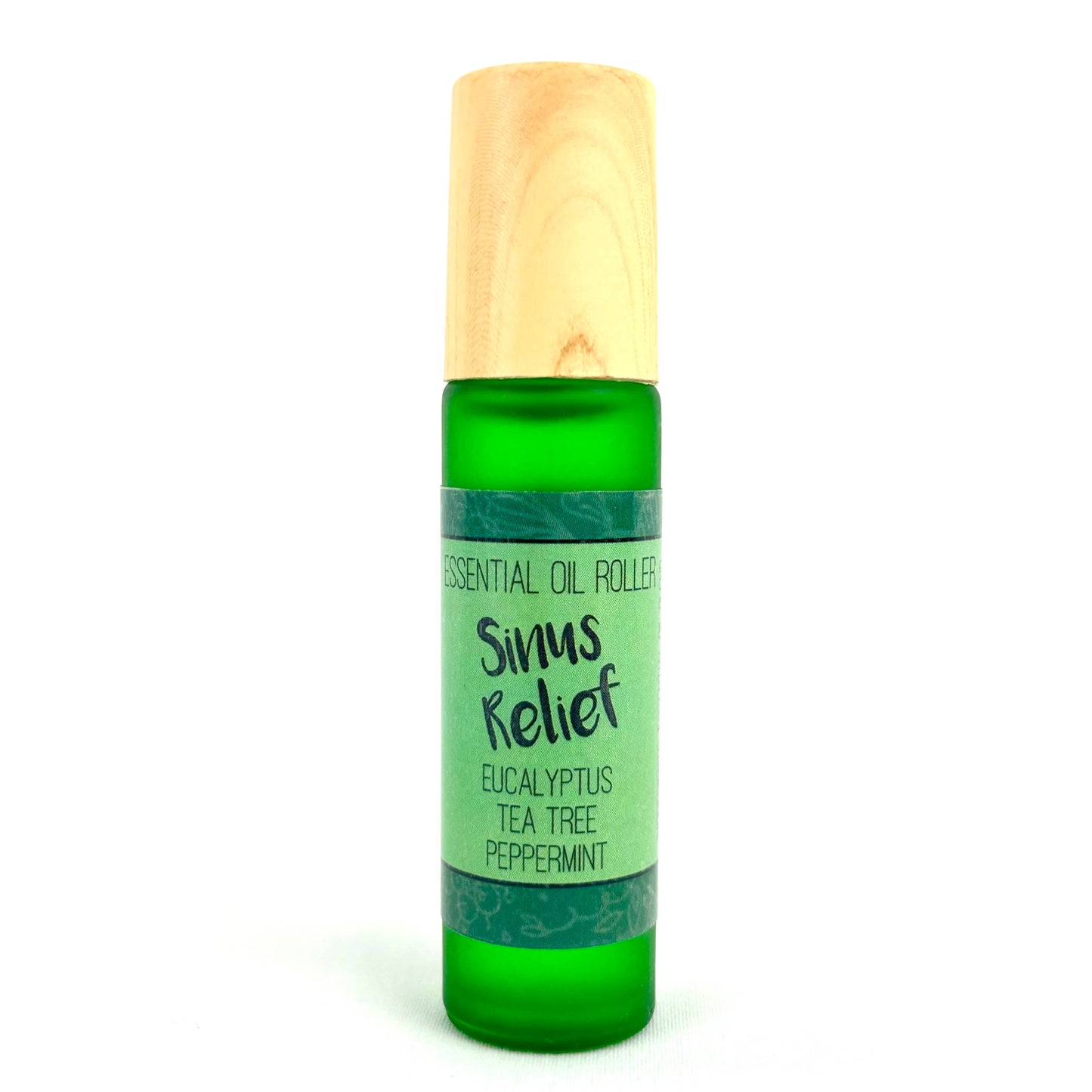 Sinus Relief Aromatherapy Roll-On: Eucalyptus, Tea Tree, Peppermint