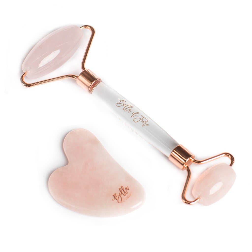 Rose Quartz Facial Tool (Roller or Gua Sha)