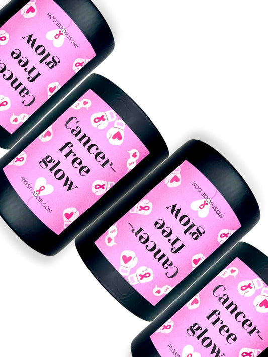 Cancer survivor candle 4 oz tin