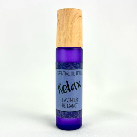 Relax Aromatherapy Roll On: Lavender & Bergamot