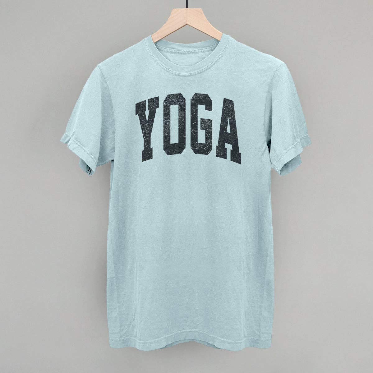Yoga Arch: Heather Grey / S / Oversized Varsity Crew