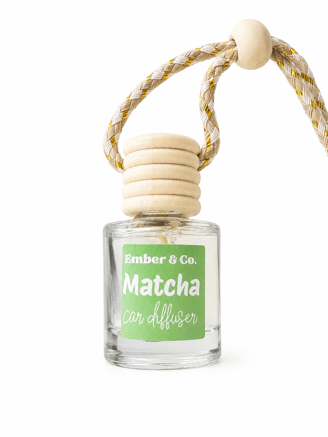 Matcha Car Air Freshener/Diffuser