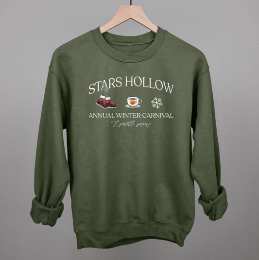 Pre-Order Stars Hollow Annual Winter Carnival Sweatshirt (Green)