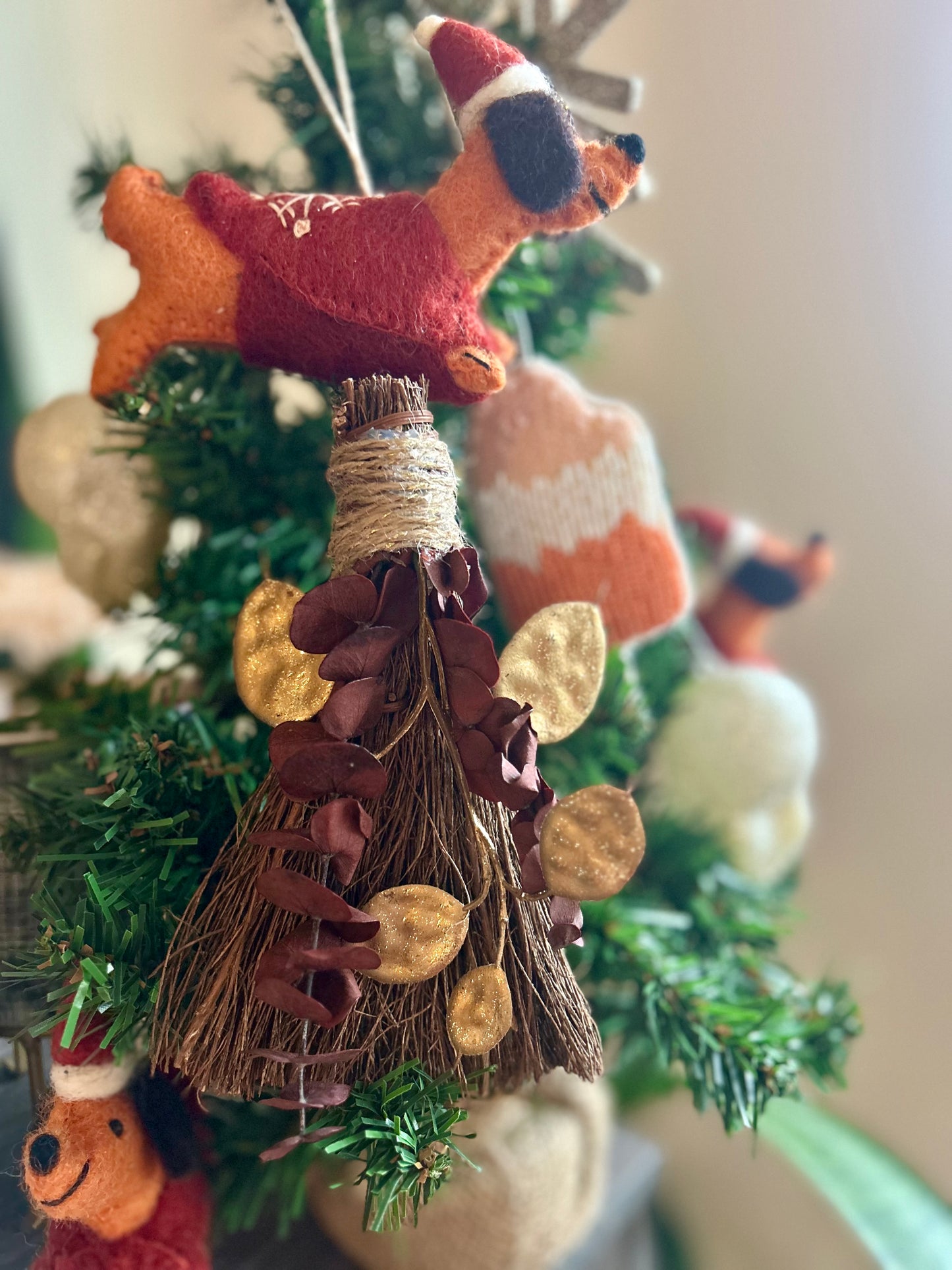 Handmade Cinnamon Broom