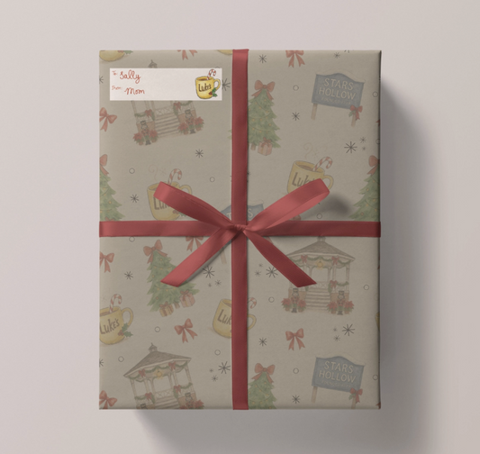 Pre-Order Gilmore Girls Holiday Gift Tag Stickers