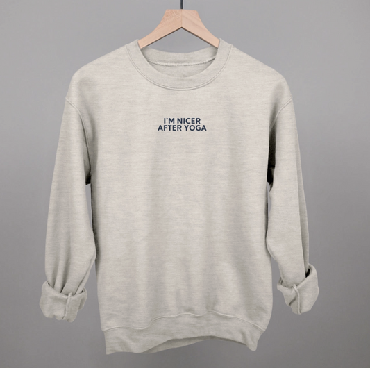 PRE-ORDER Nicer After Yoga Sweatshirt