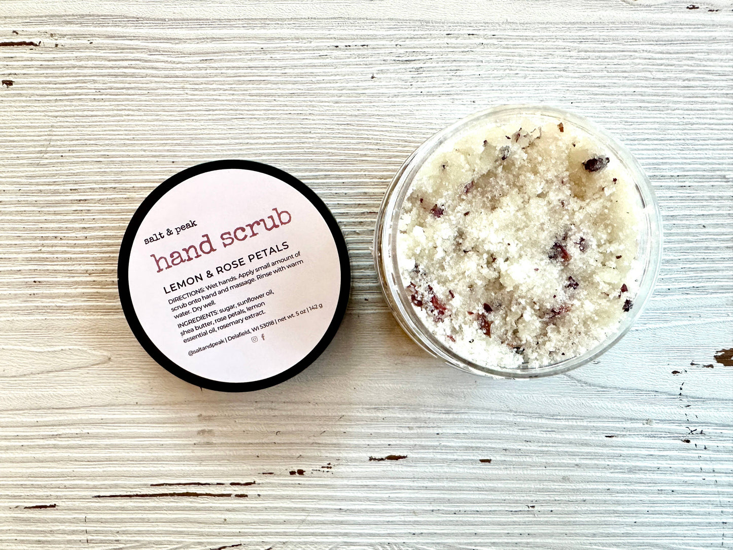 Natural Hand Sugar Scrub