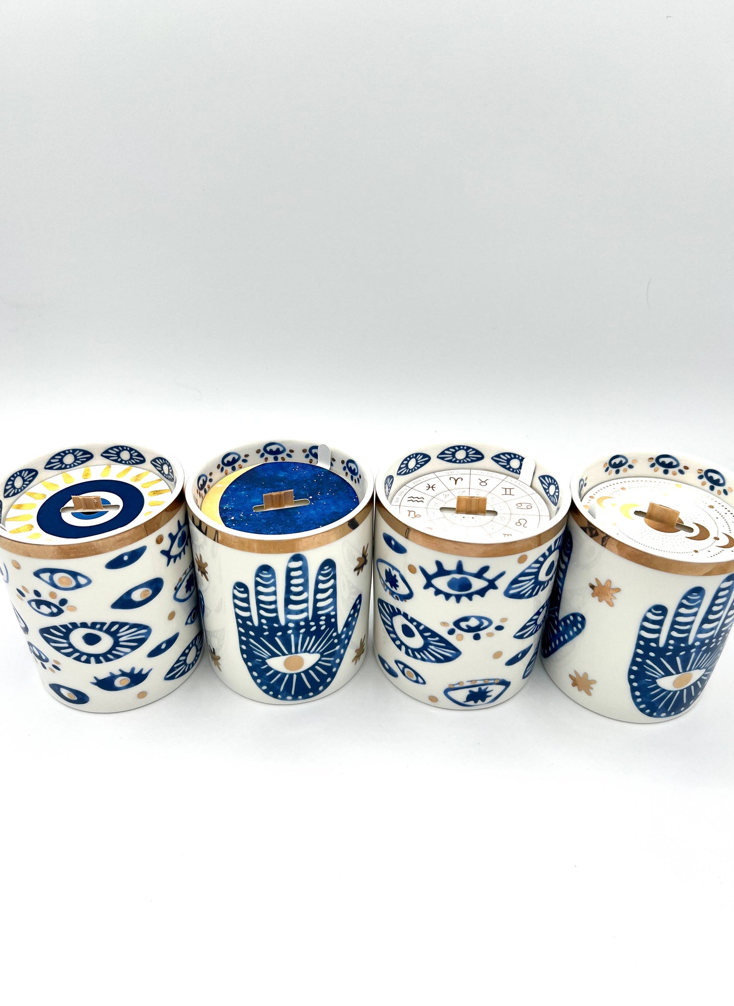 "Evil Eye" Candle: Lavender & Sage