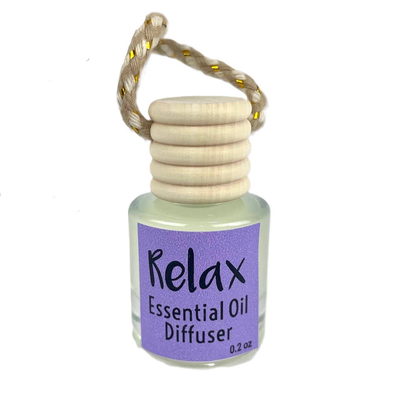 Car Air Fragrance Diffuser: Lavender & Bergamot