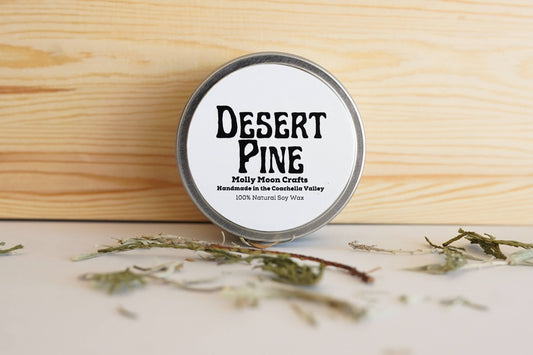Desert Pine Candle: 6 oz Tin