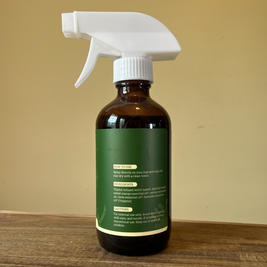 Natural Yoga Mat Cleaner | Eco-Friendly | Grounding Aroma