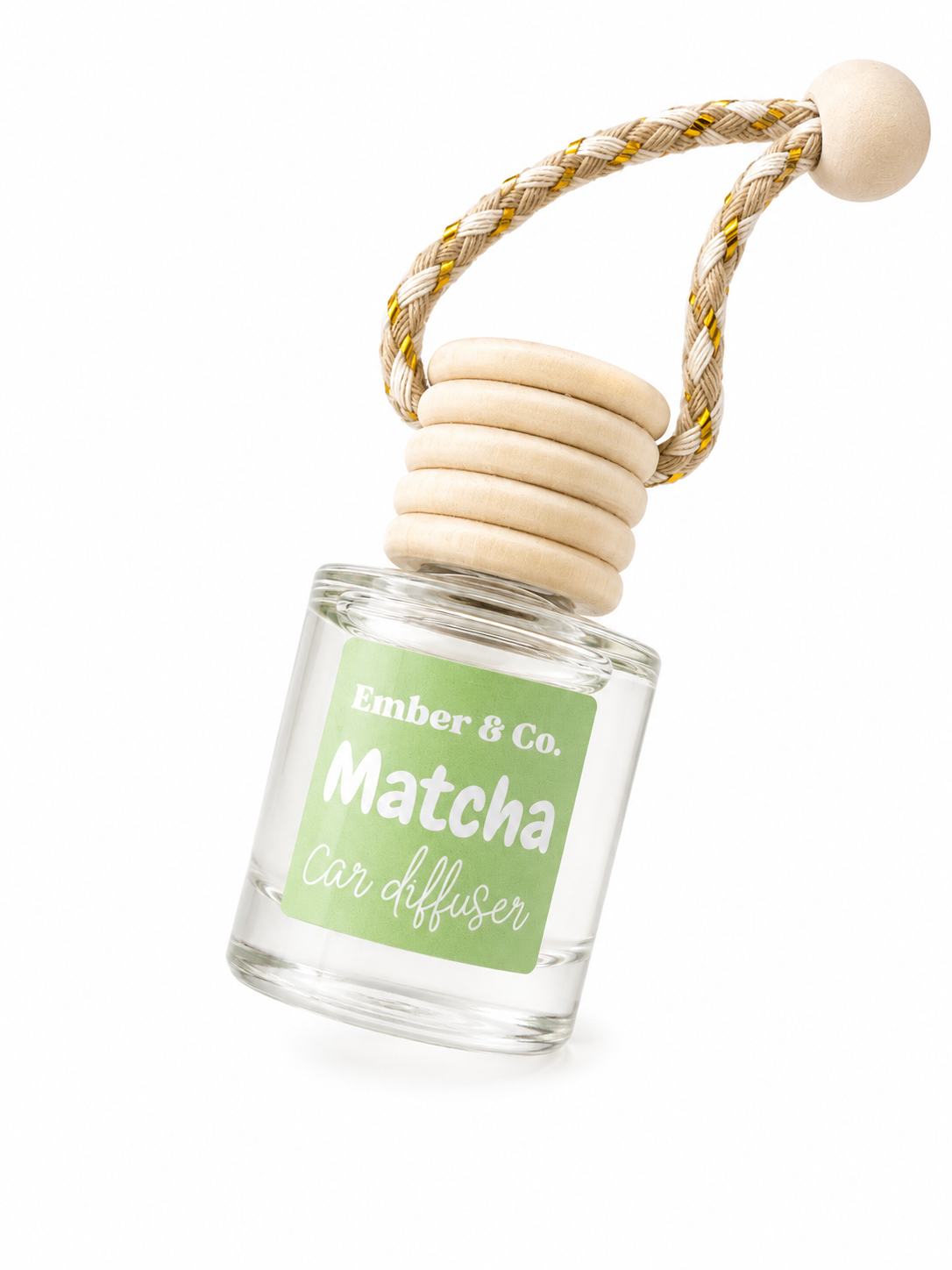 Matcha Car Air Freshener/Diffuser