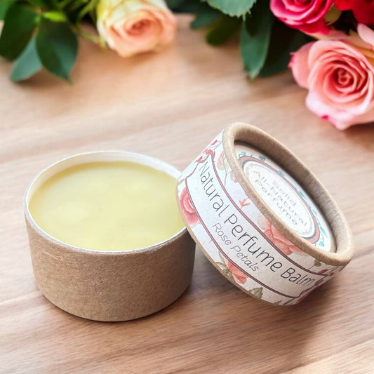 Perfume Balms, All-Natural & Compostable: Sweet Citrus Lavender