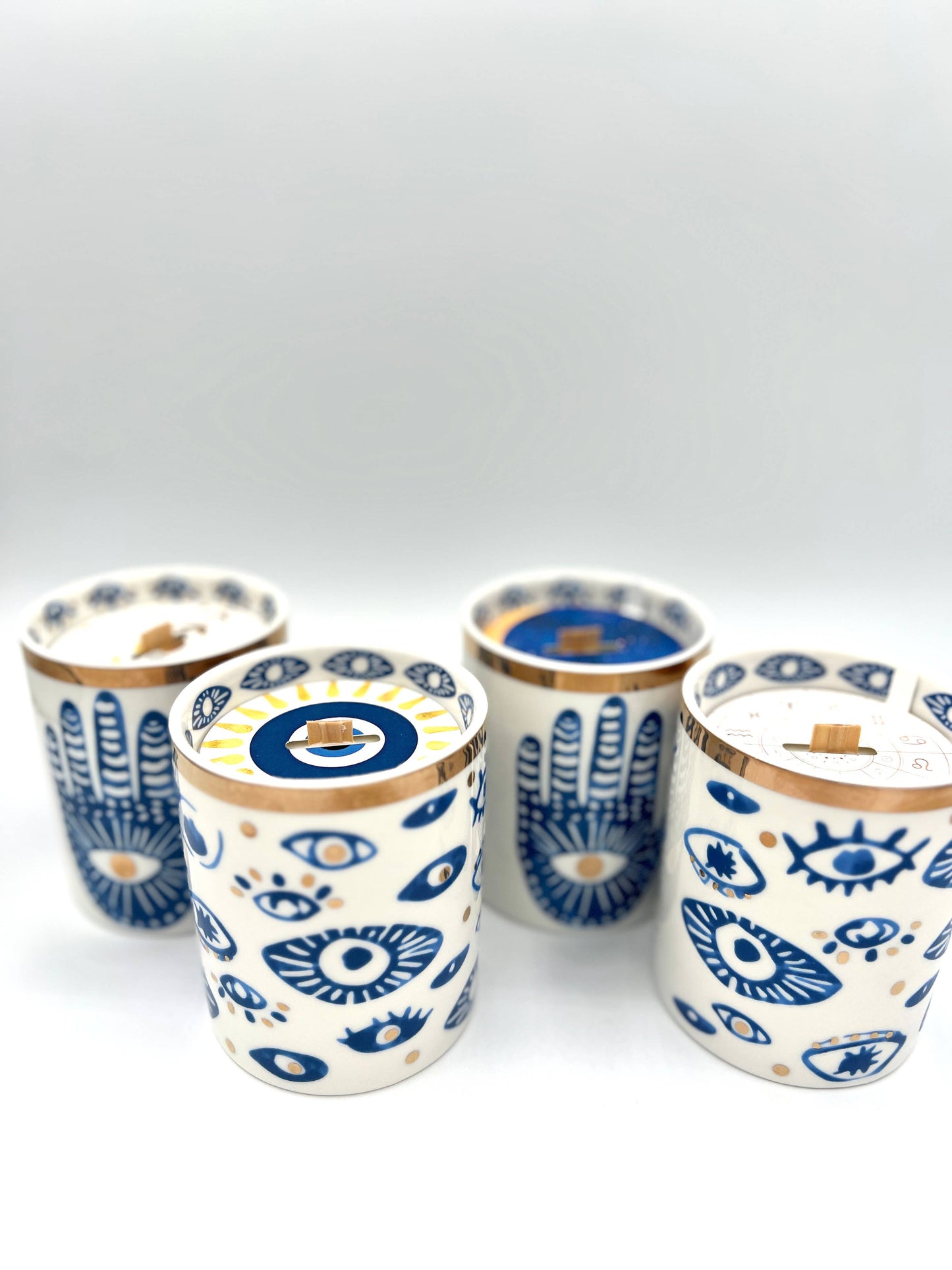 "Evil Eye" Candle: Lavender & Sage