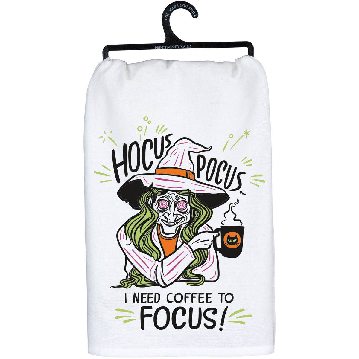 Hocus Pocus Coffee Kitchen Towel