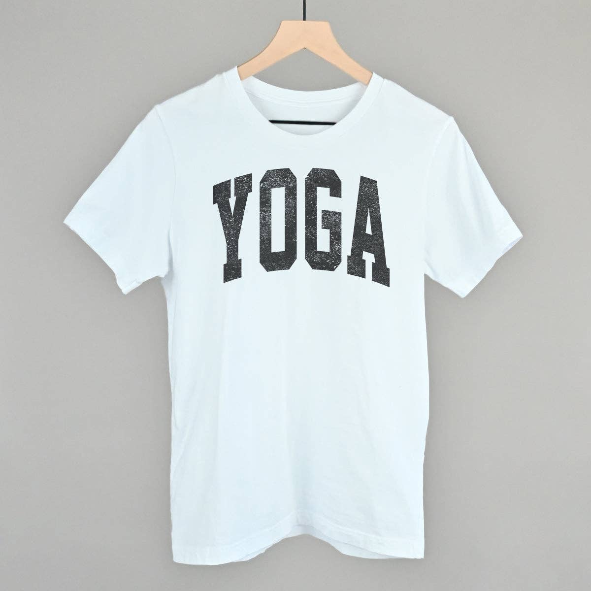 Yoga Arch: Heather Grey / S / Oversized Varsity Crew