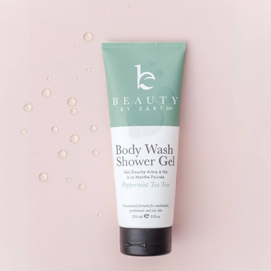 Body Wash 8oz - (2 Scents): Peppermint Tea Tree