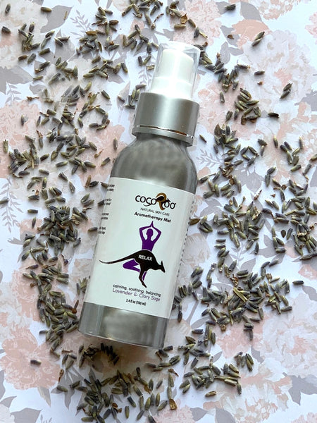 aromatherapy mist with lavender buds