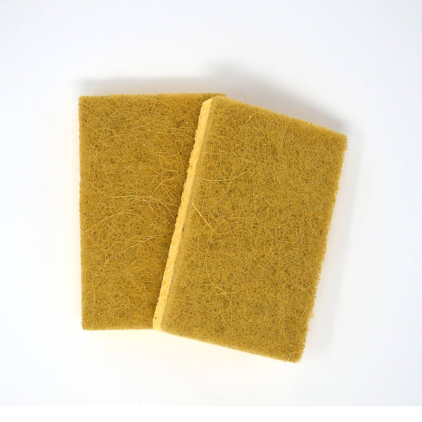 Compostable Dish Scourers, 2 Pack